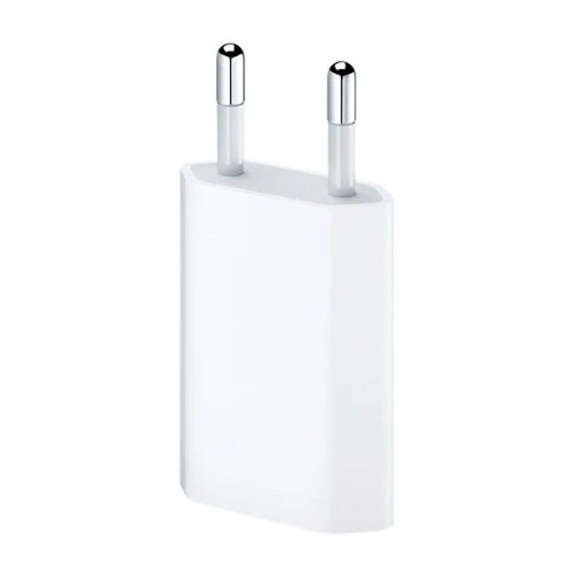 Genuine Original Apple iPhone (2 Pin) Power Adapter Charger (A1400) - 5W - USB