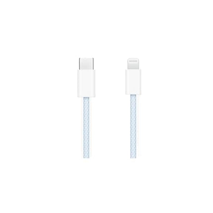 Genuine Apple iPhone Woven USB-C to Lightning Cable (A1703/MQGJ2ZM/A) - All Colours - 1 Meter - USB C to Lightning