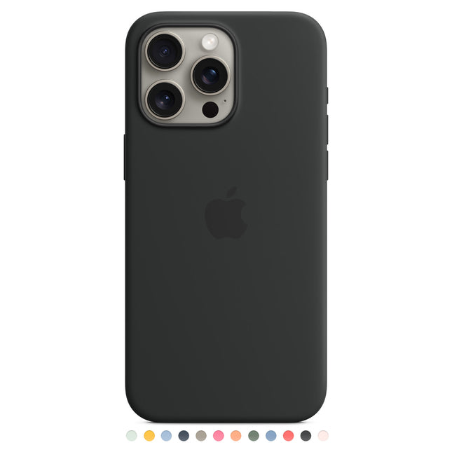 Apple iPhone 15 Pro Max Silicone Case with MagSafe | Genuine