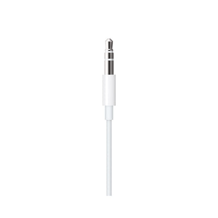 Genuine Original Apple Lightning to 3.5mm Audio Cable (1.2m) - (A1879/MXK22ZM/A) - White