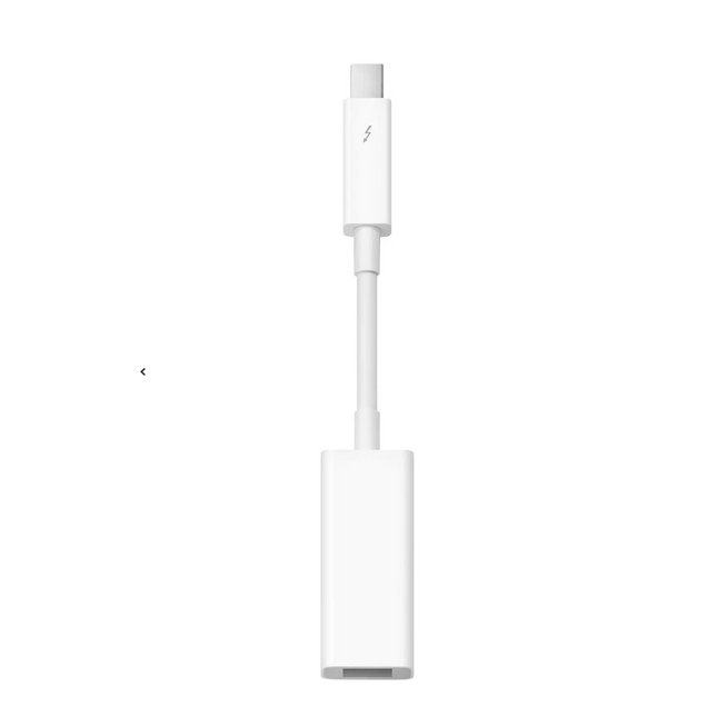 Genuine Apple Thunderbolt 2 to FireWire 800 Adapter (A1463/MD464ZM/A)