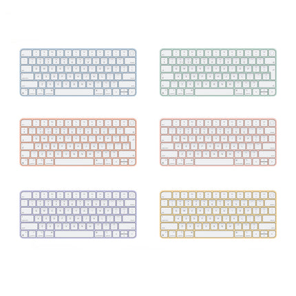 Genuine Apple Wireless Magic Keyboard With Touch ID (A2449/MK2A3BA) - All Colours - Silicon - QWERTY US LAYOUT