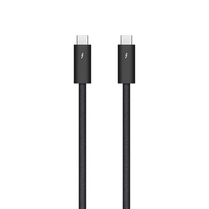Genuine Original Apple Thunderbolt 4 Pro USB-C to USB-C 240W Cable (A2162/A2734/A3189) Black/Woven / 1 - 3 Metres / USB-C to USB-C