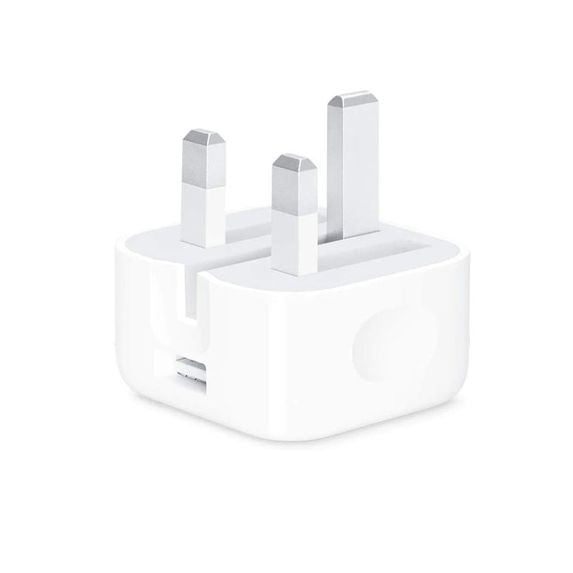 Genuine Original Apple iPhone Power Adapter Charger (A1552) - 5W - Folding Pin - USB
