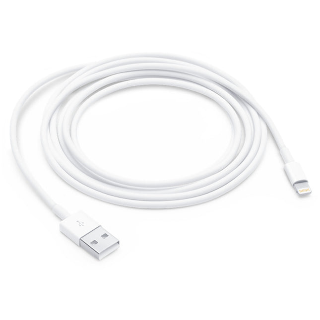 Genuine Original Apple iPhone Lightning Charging Data Cable (MD819) - 2 Metre - USB to Lightning