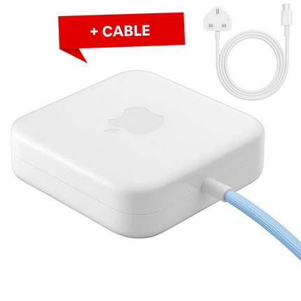 Genuine Original Apple iMac Power Adapter Charger (A2290) With Ethernet Port - 143W - All Colours - Silicon