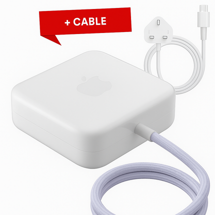 Genuine Original Apple iMac Power Adapter Charger (A2290) With Ethernet Port - 143W - All Colours - Silicon