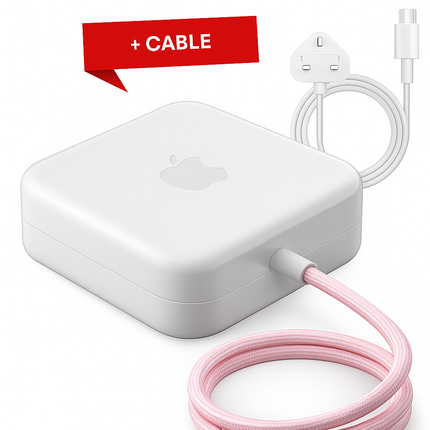 Genuine Original Apple iMac Power Adapter Charger (A2290) With Ethernet Port - 143W - All Colours - Silicon