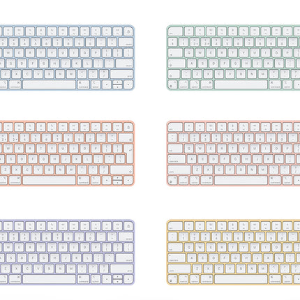 Genuine Apple Wireless Magic Keyboard (A2450) - Lightning - All Colours - Silicon - QWERTY UK/BRITISH LAYOUT