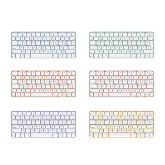 Genuine Apple Wireless Magic Keyboard (A2450) - Lightning - All Colours - Silicon - QWERTY UK/BRITISH LAYOUT