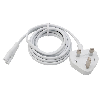 Genuine Original Apple TV & Mac Mini Mains Power Cable Lead (2010 onwards) - White - Figure 8