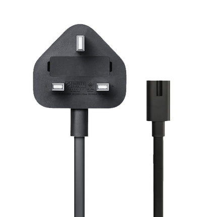 Genuine Original Apple TV & Mac Mini Mains Power Cable Lead (2010 onwards) - Black - Figure 8