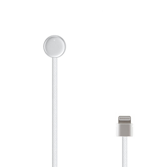 Genuine Original Apple Vision Pro Lightning Battery Power Cable (A2781)  - White/Silver - Lightning