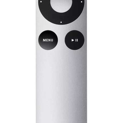Genuine Original Apple TV Remote (A1294/MM4T2AM/A) - Silver (2nd Generation)