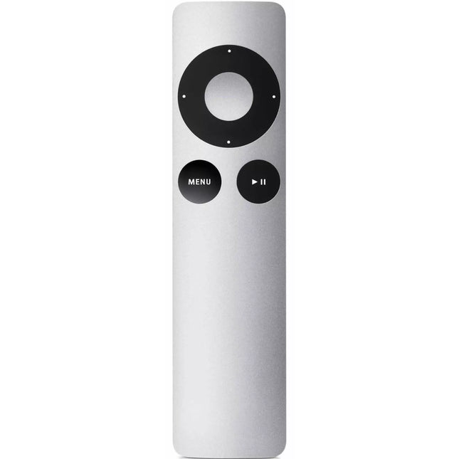 Genuine Original Apple TV Remote (A1294/MM4T2AM/A) - Silver (2nd Generation)