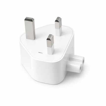 Genuine Apple iPod iBook Duckhead 3 Pin Mains Adapter - White
