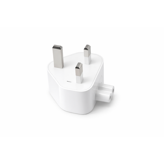 Genuine Apple iPod iBook Duckhead 3 Pin Mains Adapter - White