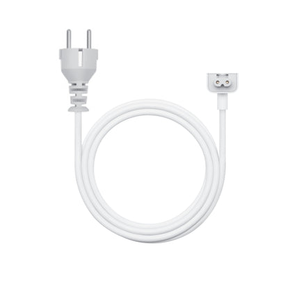 Genuine Apple Macbook EU (2 Pin) Mains Power Extension Cable Lead (2009 - 2018) - 1.8 Metres - White