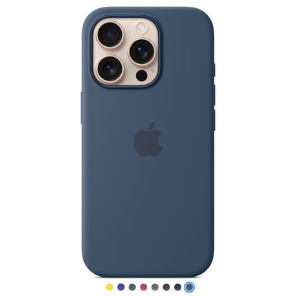 Genuine Original Apple iPhone 16 Pro Silicone Case with MagSafe