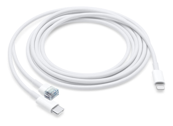 Genuine Original Apple iPhone Lightning USB-C Charging Registered Jack Security Anti-Theft Alarm Cable (A1702/RJ11 RJ22) - 2 Metre - USB C to Lightning