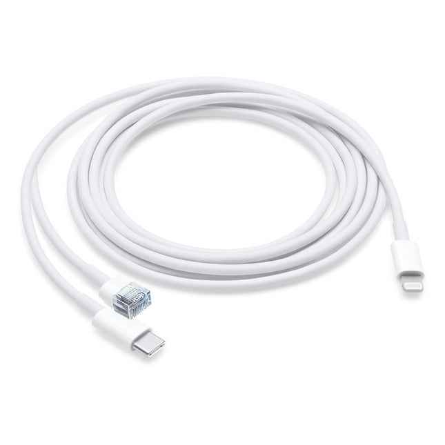 Genuine Original Apple iPhone Lightning USB-C Charging Registered Jack Security Anti-Theft Alarm Cable (A1702/RJ11 RJ22) - 2 Metre - USB C to Lightning