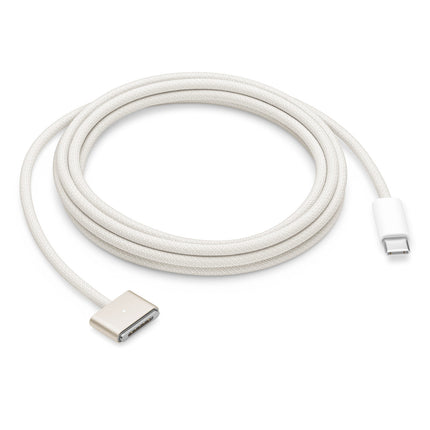 Genuine Original Apple USB-C to Magsafe 3 Registered Jack Security Anti-Theft Alarm Cable (A2363/RJ11 RJ22) - 2 Metre - USB C to Magsafe 3 - All Colours