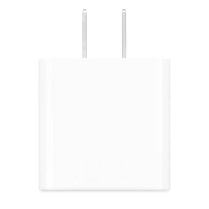 Apple 20W USB-C Power Adaptor (2 Pin US) Fast Charger (A2305) | Genuine