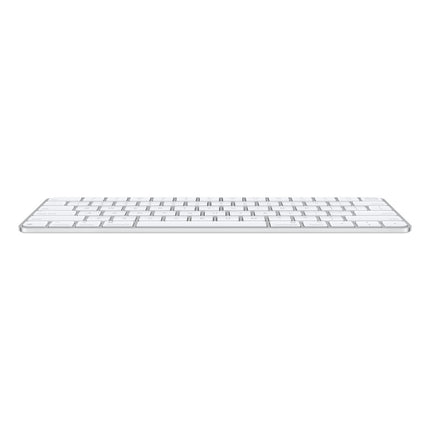 Genuine Original Apple Magic Keyboard with Touch ID for Mac models with Apple silicon (USB–C) (A3118/MXCK3BA) - White/Silver - USB-C - QWERTY Layout