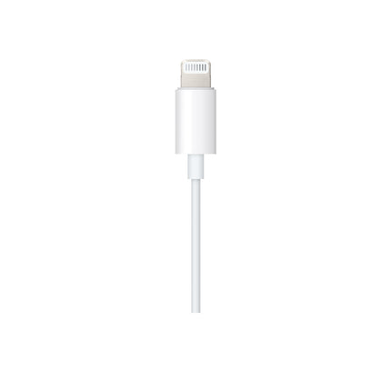 Genuine Original Apple Lightning to 3.5mm Audio Cable (1.2m) - (A1879/MXK22ZM/A) - White