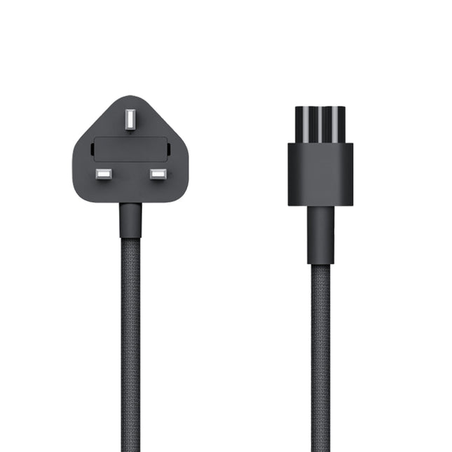 Genuine Apple Mac Studio Clover (Woven/Braided) Power Cable  (2022 onwards) - Black