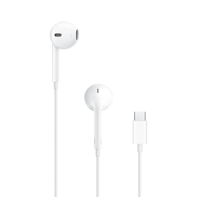 Genuine Original Apple iPhone EarPods (A3046/MTJY3ZM/A) - USB-C Connector