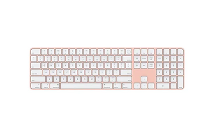 Genuine Apple Wireless Magic Keyboard With Touch ID Numeric Keypad (A2520) - All Colours - Silicon - QWERTY BRITISH/ENGLISH LAYOUT