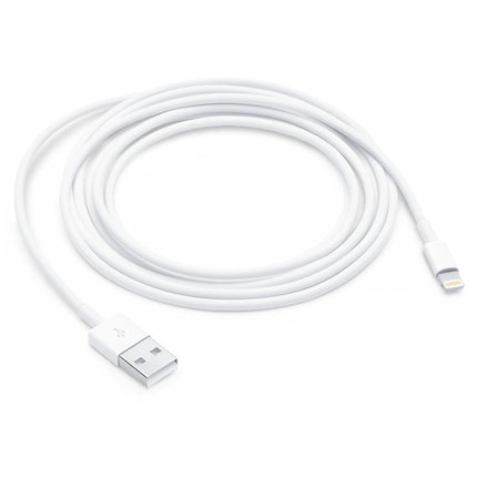 Genuine Original Apple iPhone Lightning Charging Data Cable (MD819) - 2 Metre - USB to Lightning